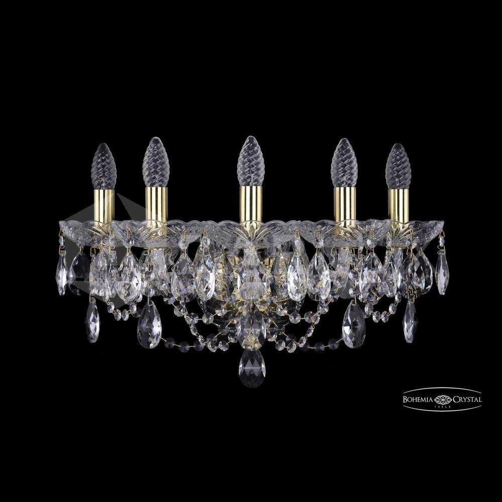 Бра хрустальные 1406B/5/160/XL G Bohemia Ivele Crystal