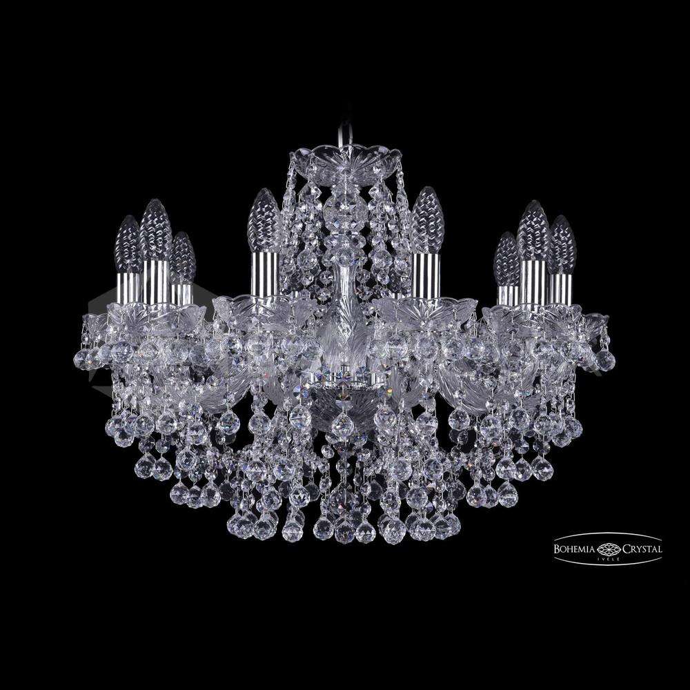 Люстра хрустальная 1409/10/195 Ni Bohemia Ivele Crystal