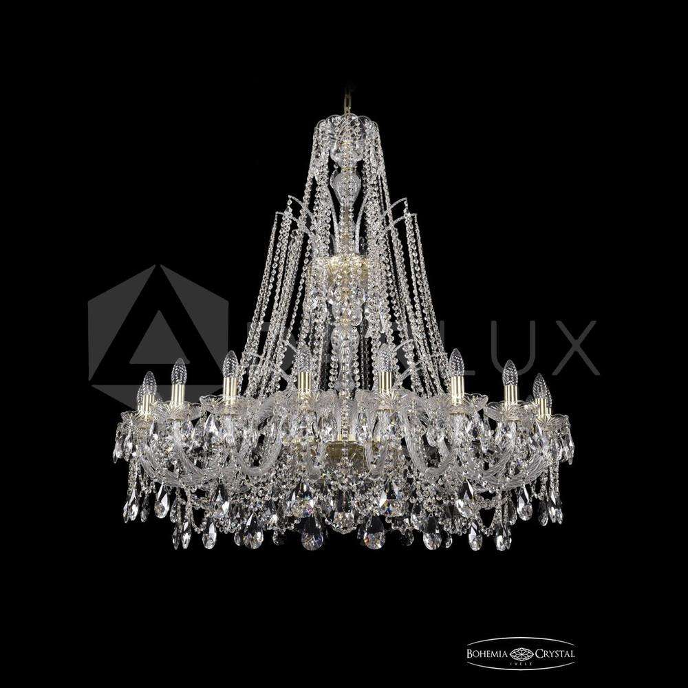 Люстра хрустальная 1411/20/400/XL-120 G Bohemia Ivele Crystal
