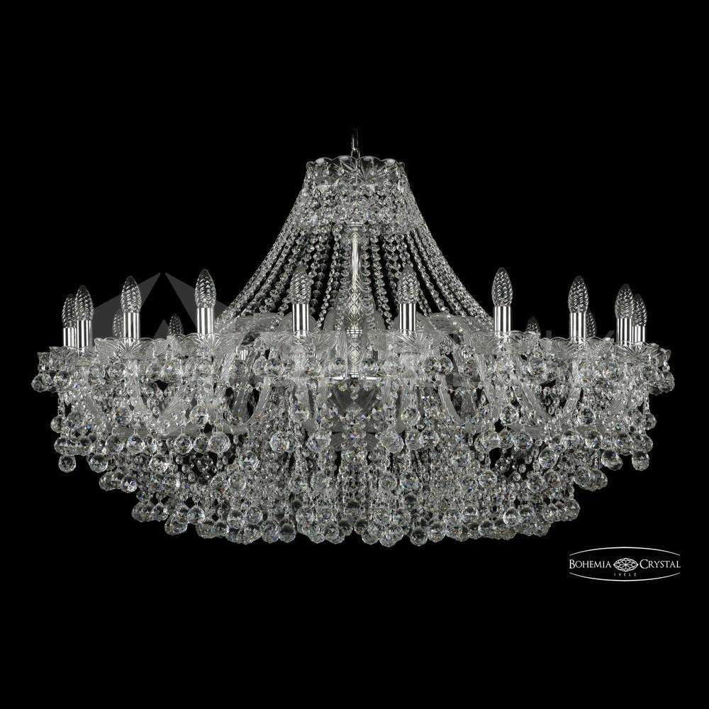 Люстра хрустальная 1409/20/400 Ni Bohemia Ivele Crystal