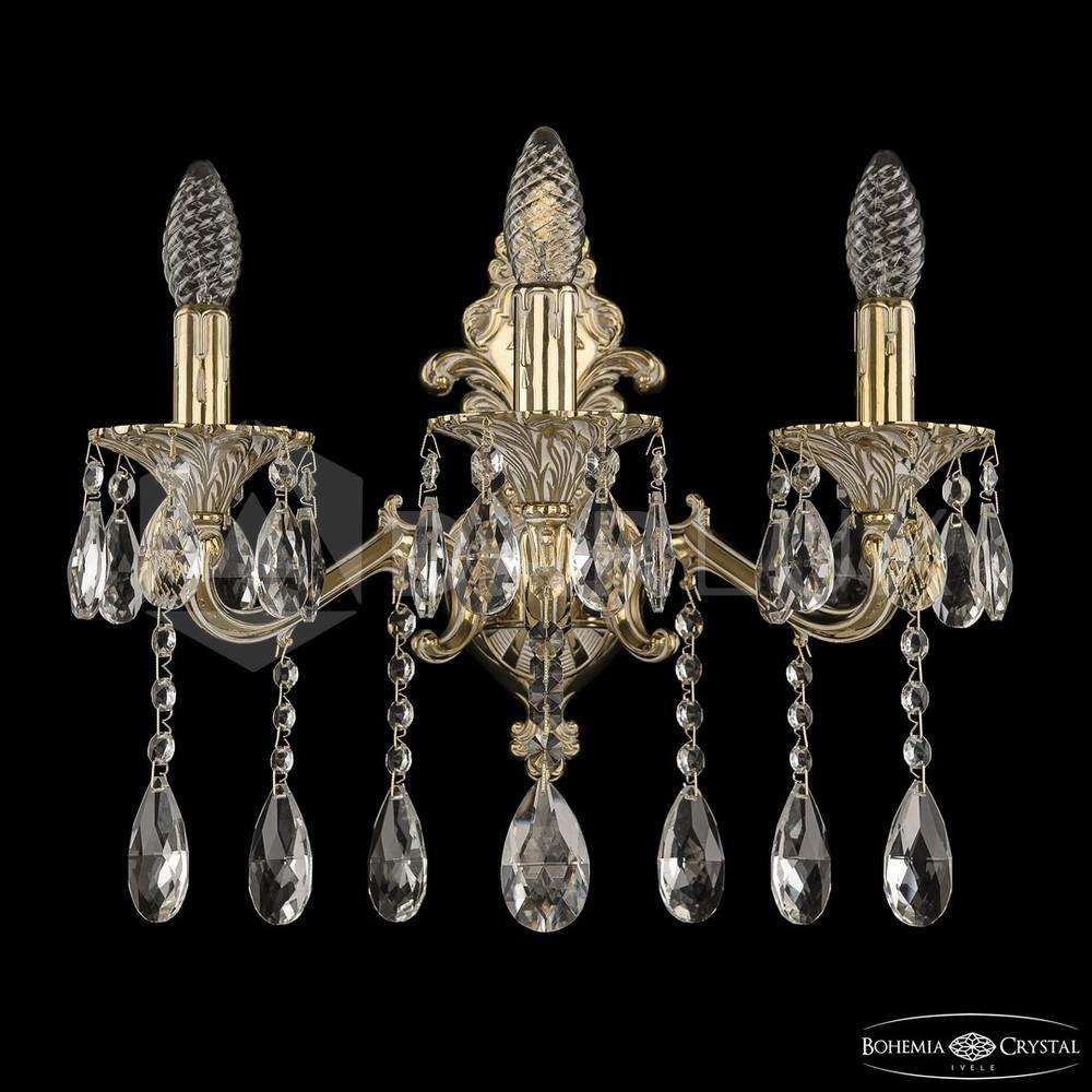 Бра бронзовые 7202B14/3/175 A GW Bohemia Ivele Crystal