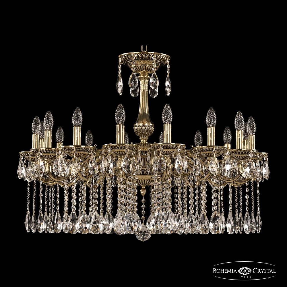 Люстра бронзовая 75102/16/300 A GB Bohemia Ivele Crystal