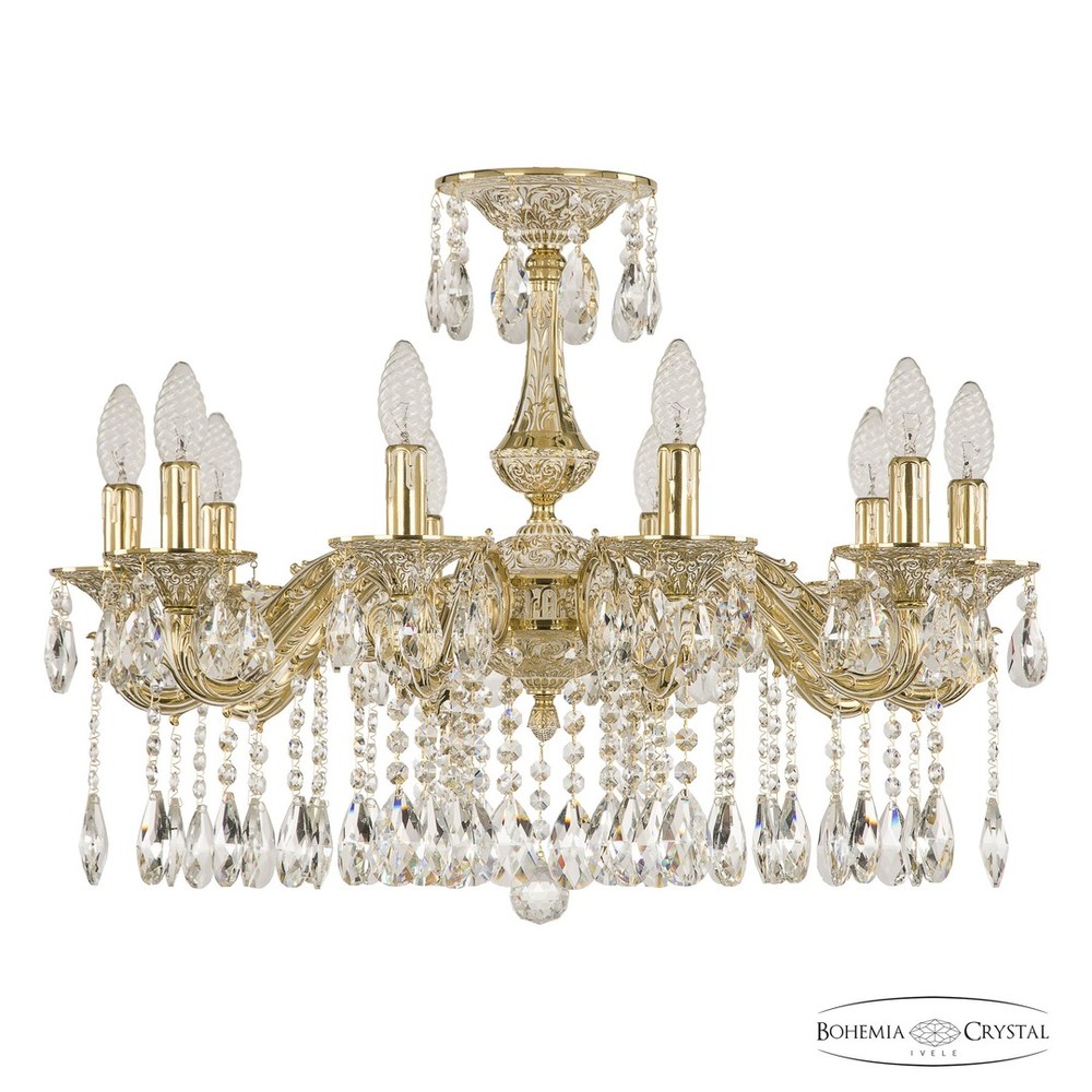 Люстра бронзовая 71102/10/210 A G Bohemia Ivele Crystal