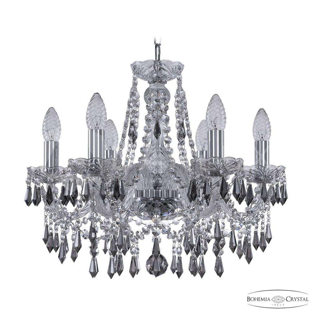 Люстра хрустальная 1403/6/160 Ni K781 Bohemia Ivele Crystal