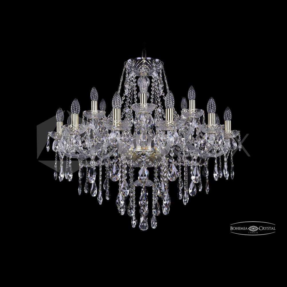 Люстра хрустальная 1415/12+6/300v G Bohemia Ivele Crystal