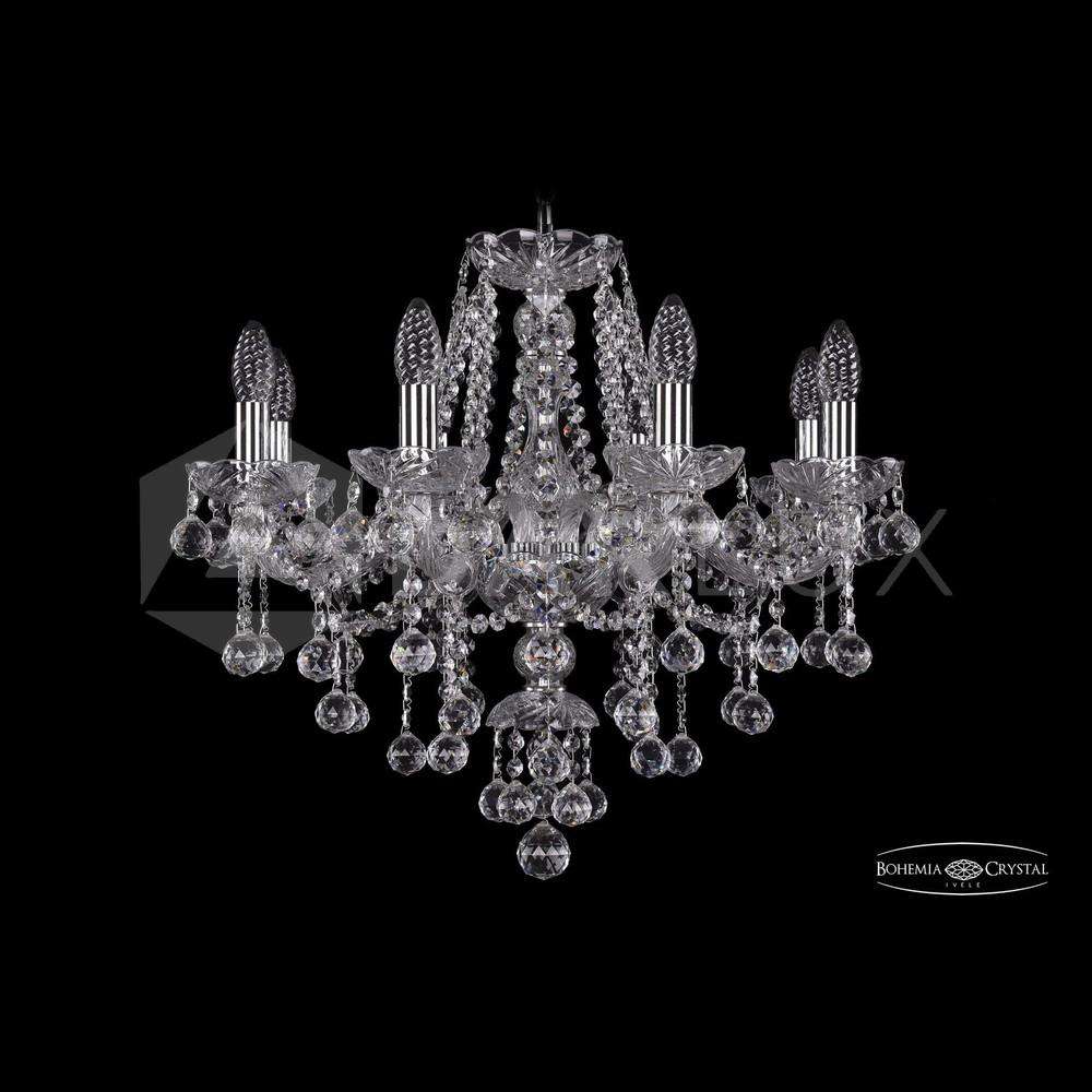 Люстра хрустальная 1415/8/200v Ni Balls Bohemia Ivele Crystal