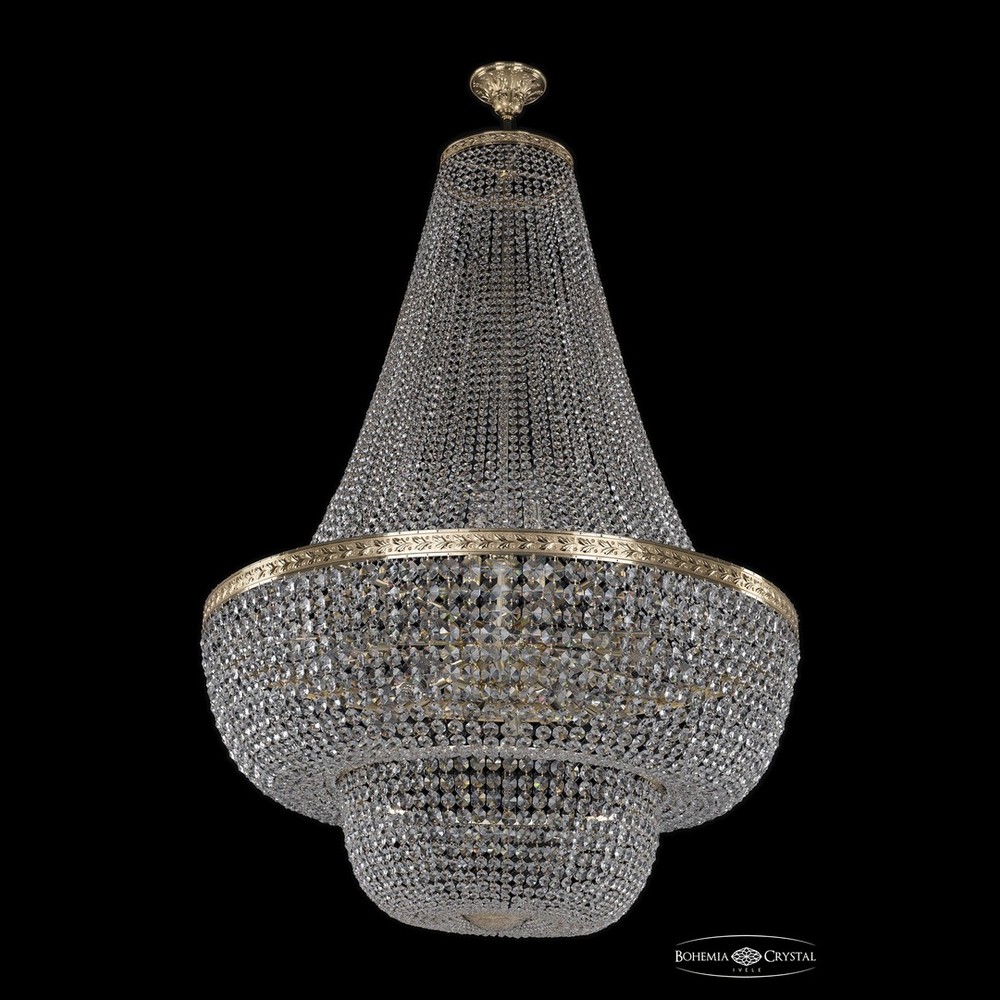 Люстра хрустальная 19101/H2/100IV G Bohemia Ivele Crystal