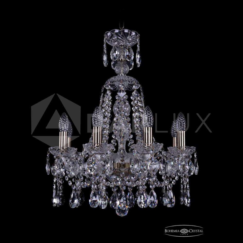Люстра хрустальная 1413/8/165v/XL-61 Pa Bohemia Ivele Crystal