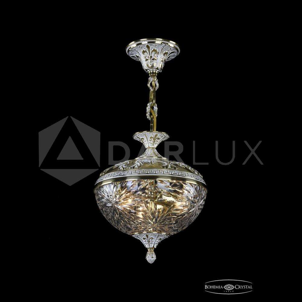 Люстра бронзовая 1773/25 GW Clear/1A Bohemia Ivele Crystal