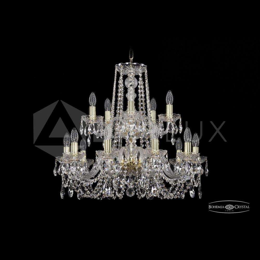 Люстра хрустальная 1402/10+5/240/2d G Bohemia Ivele Crystal