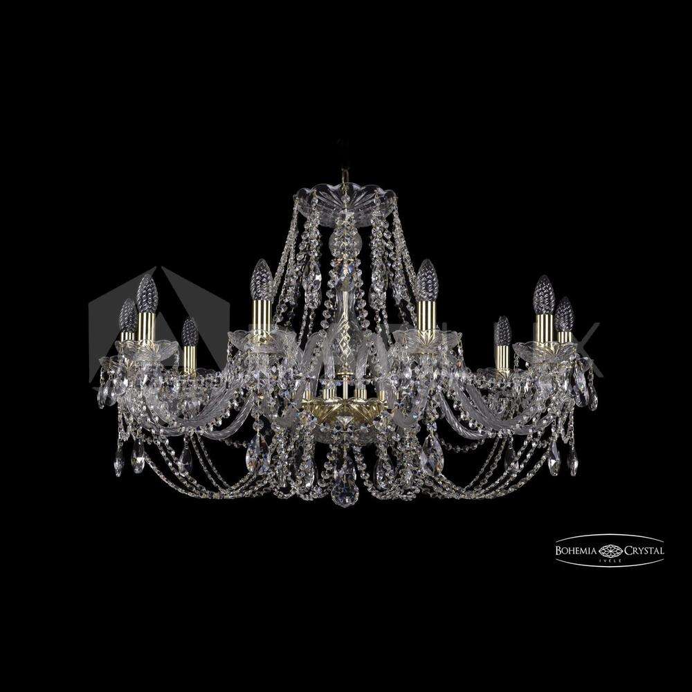 Люстра хрустальная 1406/10/300 G Bohemia Ivele Crystal