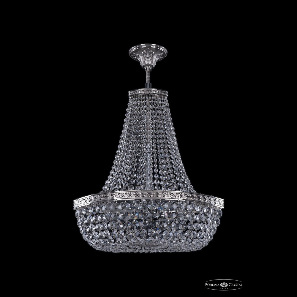 Люстра хрустальная 19113/H2/45IV Ni Bohemia Ivele Crystal