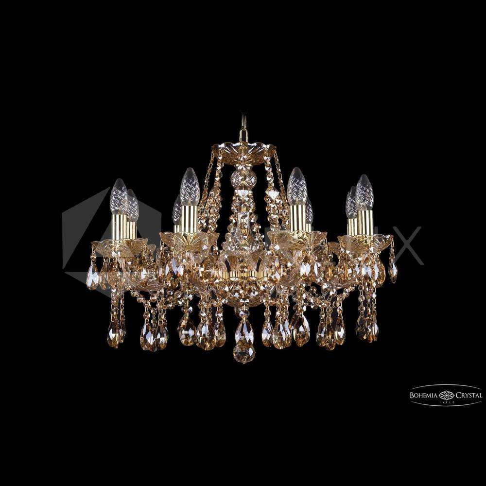 Люстра хрустальная 1413/8/200 G M721 Bohemia Ivele Crystal