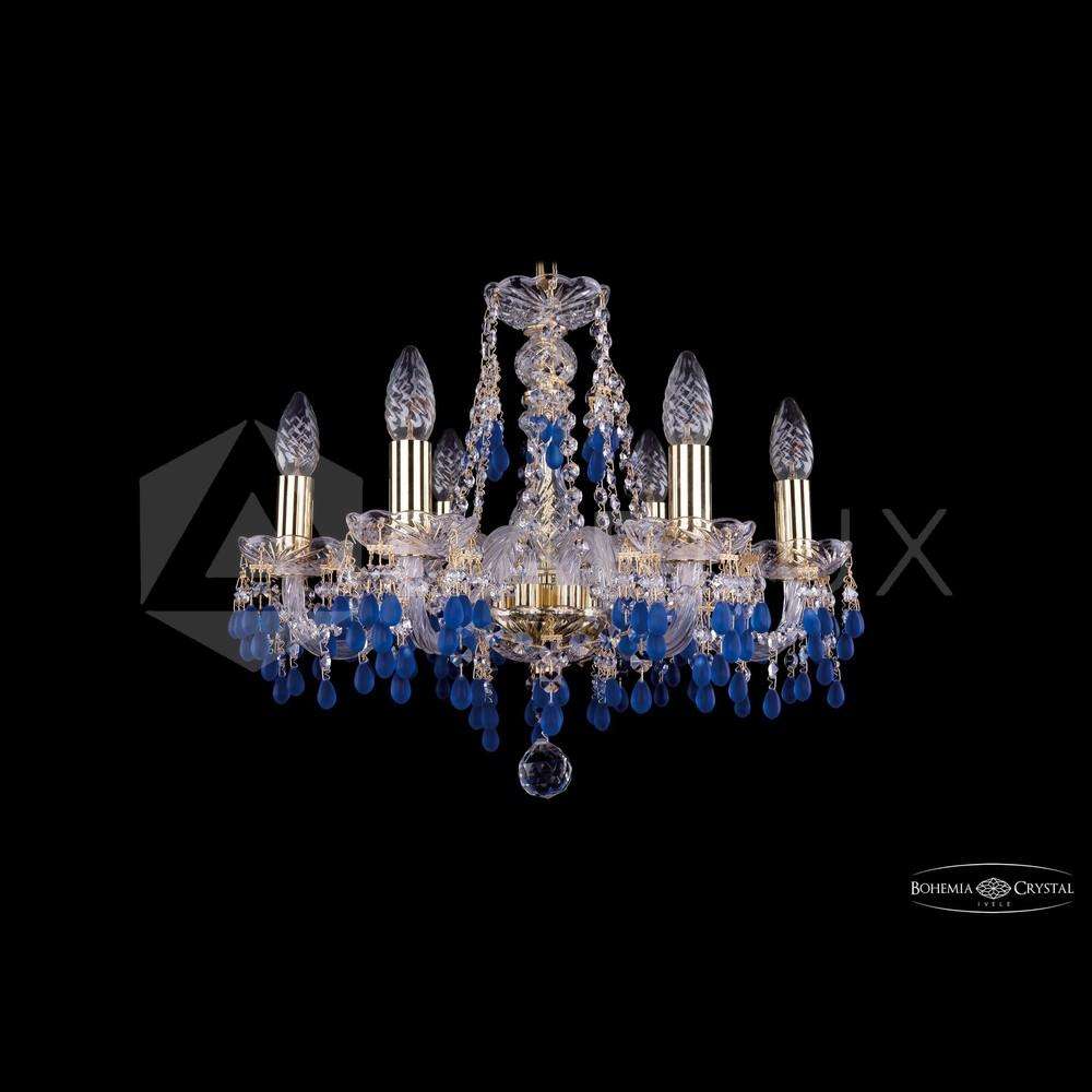 Люстра хрустальная 1410/6/160 G V3001 Bohemia Ivele Crystal