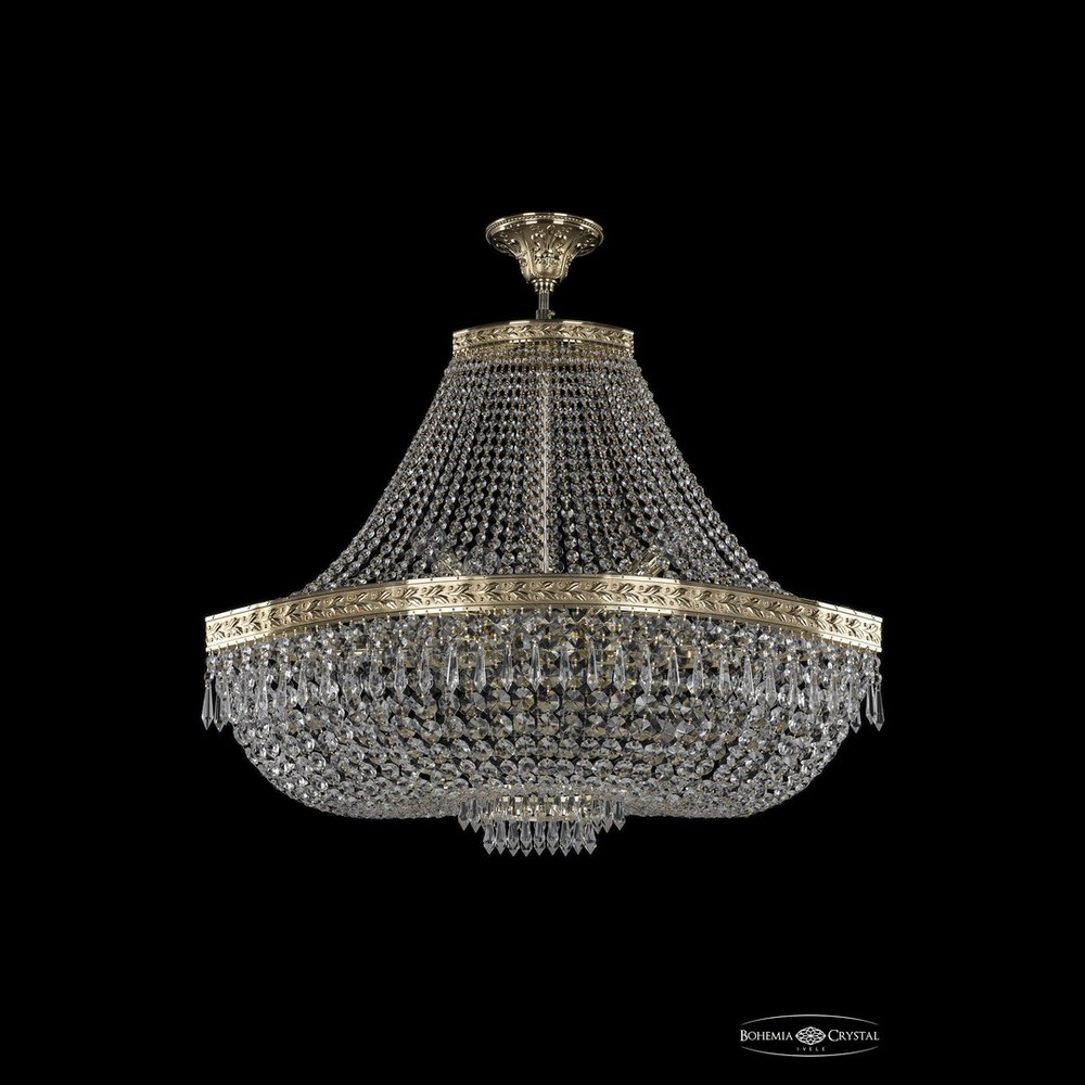 Люстра хрустальная 19273/H1/80IV G Bohemia Ivele Crystal