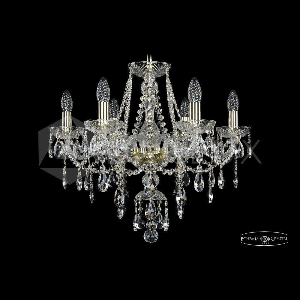 Люстра хрустальная 1415/6/200 G Bohemia Ivele Crystal