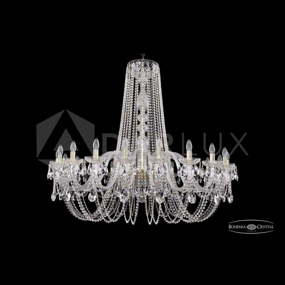 Люстра хрустальная 1402/20/460/h-115 G Bohemia Ivele Crystal