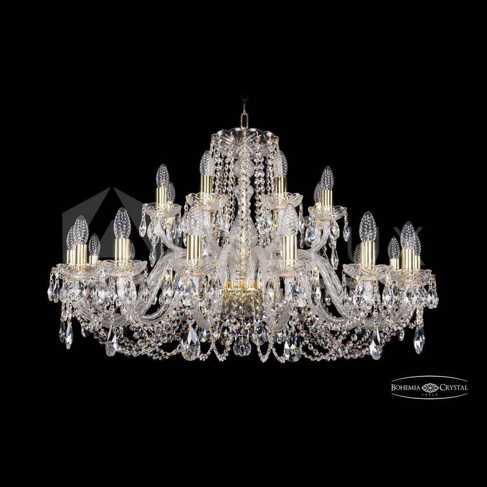 Люстра хрустальная 1402/16+8/360v G Bohemia Ivele Crystal