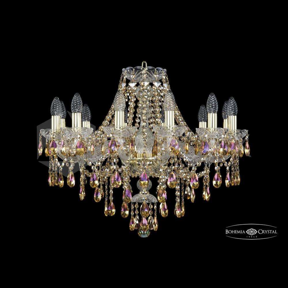 Люстра хрустальная 1415/12/240 G R777 Bohemia Ivele Crystal