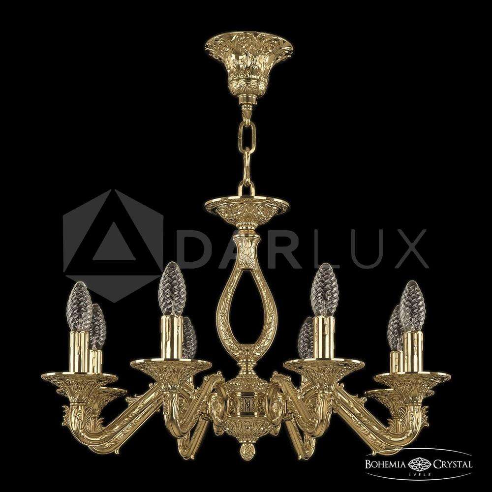 Люстра бронзовая 71302/8/175 G Bohemia Ivele Crystal