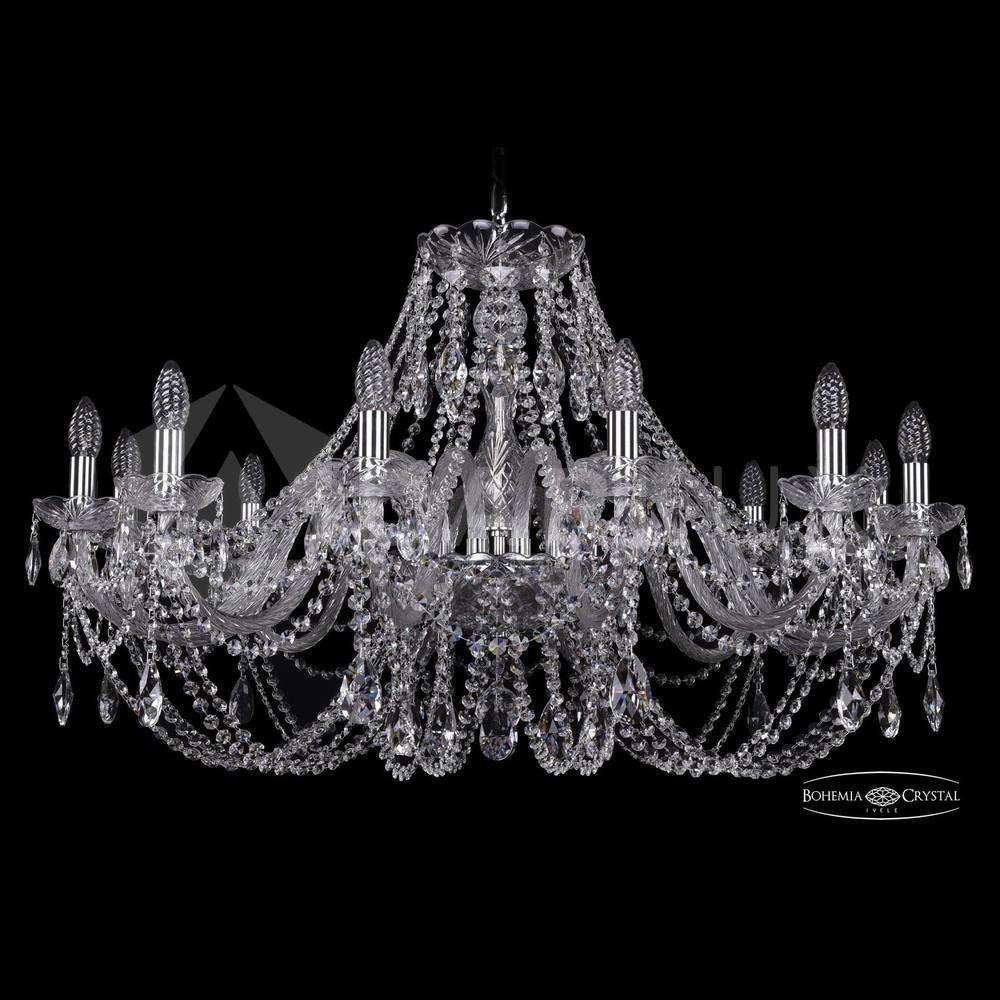 Люстра хрустальная 1406/12/360 Ni Bohemia Ivele Crystal