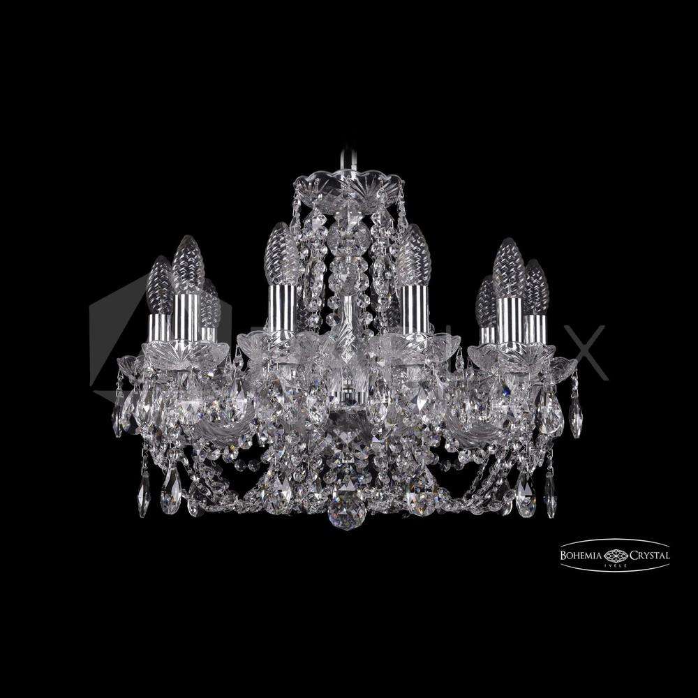 Люстра хрустальная 1406/10/160 Ni Bohemia Ivele Crystal
