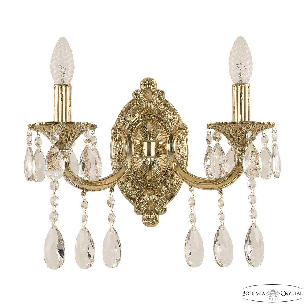 Бра бронзовые 7208B10/2/175 A G Bohemia Ivele Crystal