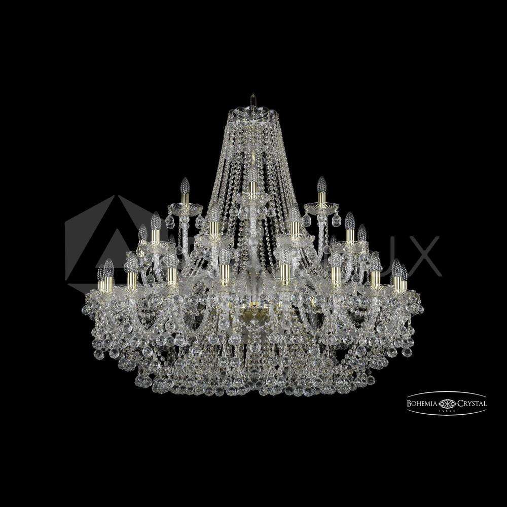 Люстра хрустальная 1409/20+10+5/400 G Bohemia Ivele Crystal