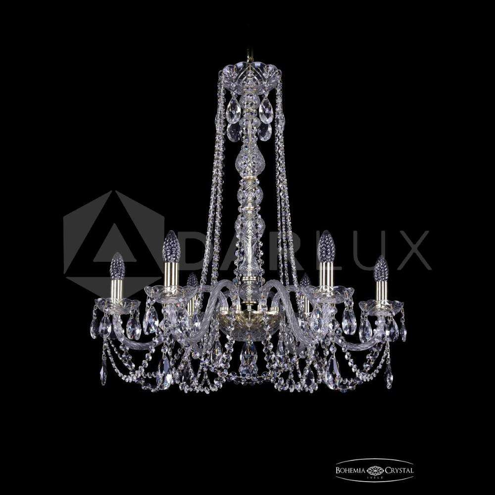 Люстра хрустальная 1402/6/240/h-73 G Bohemia Ivele Crystal