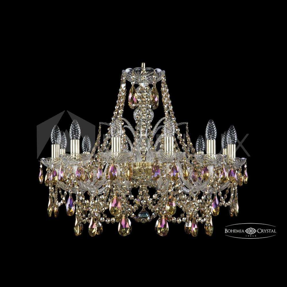 Люстра хрустальная 1411/12/240 G R777 Bohemia Ivele Crystal