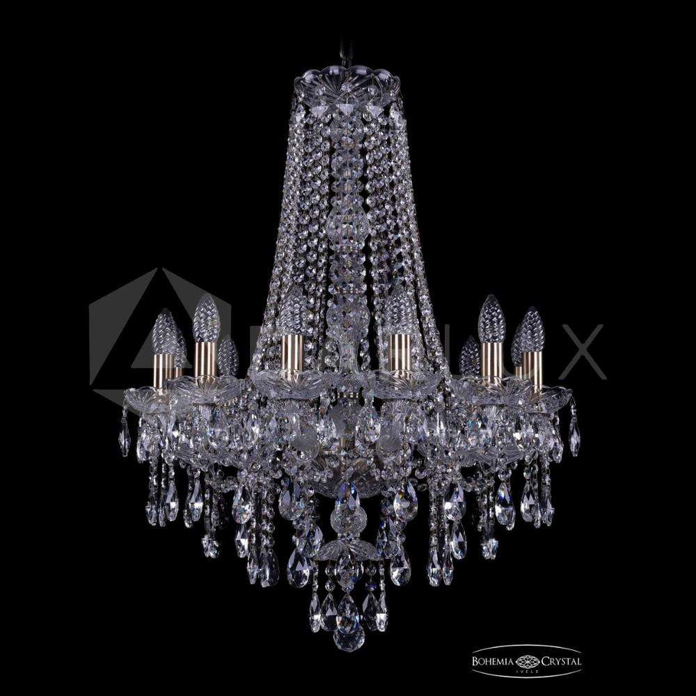 Люстра хрустальная 1415/12/200v/h-75 Pa Bohemia Ivele Crystal