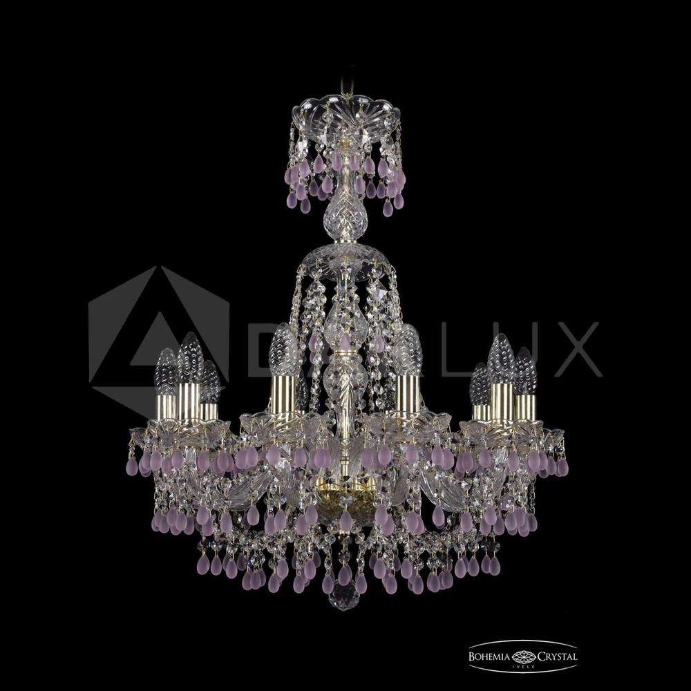 Люстра хрустальная 1410/10/195/XL-66 G V7010 Bohemia Ivele Crystal