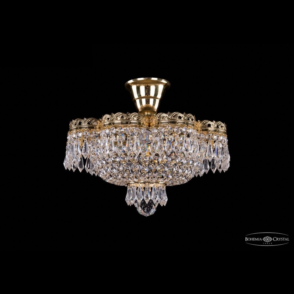 Люстра хрустальная 19301/35JB G Bohemia Ivele Crystal