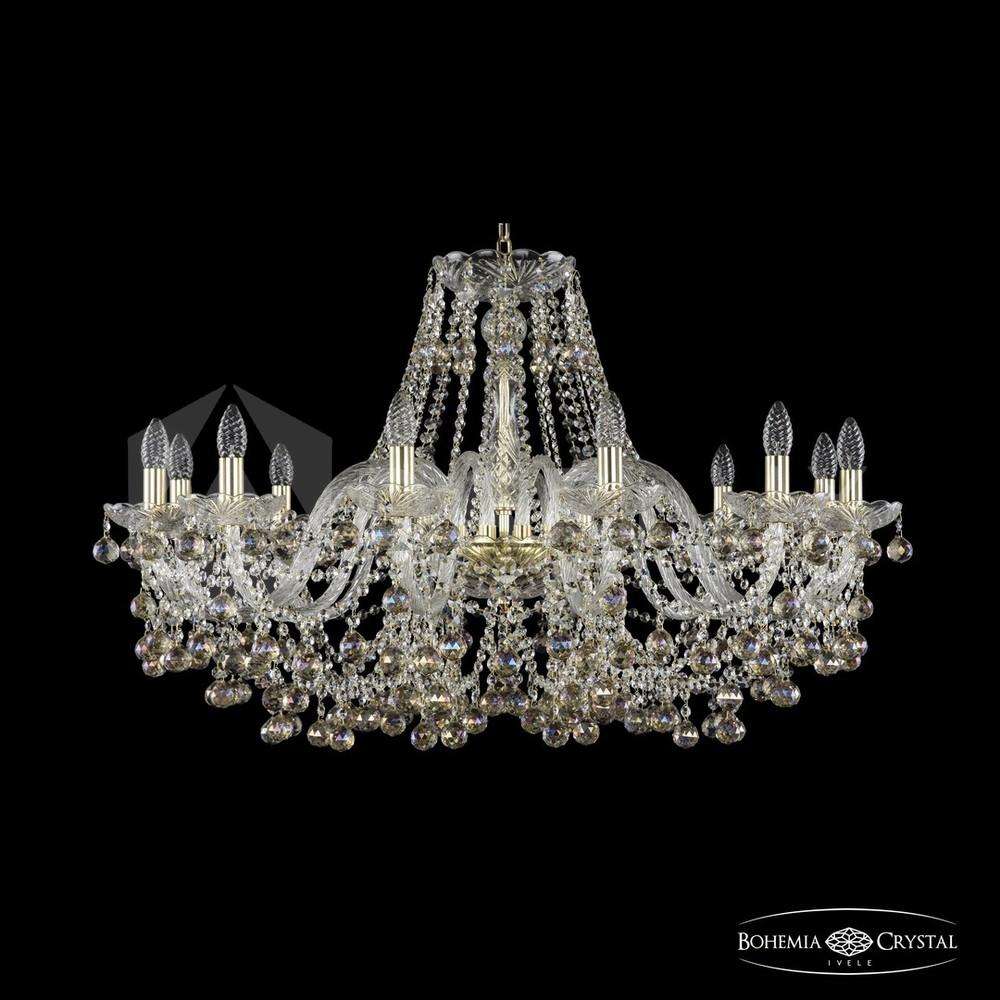 Люстра хрустальная 1409/12/360 G K801 Bohemia Ivele Crystal