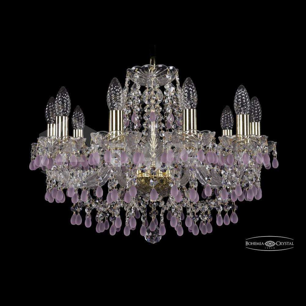 Люстра хрустальная 1410/10/195 G V7010 Bohemia Ivele Crystal