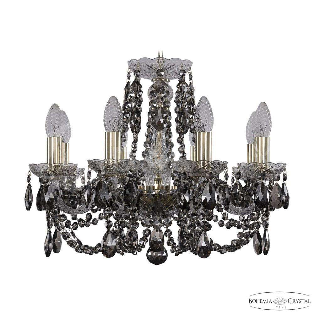 Люстра хрустальная 1406/8/160 G R731 Bohemia Ivele Crystal