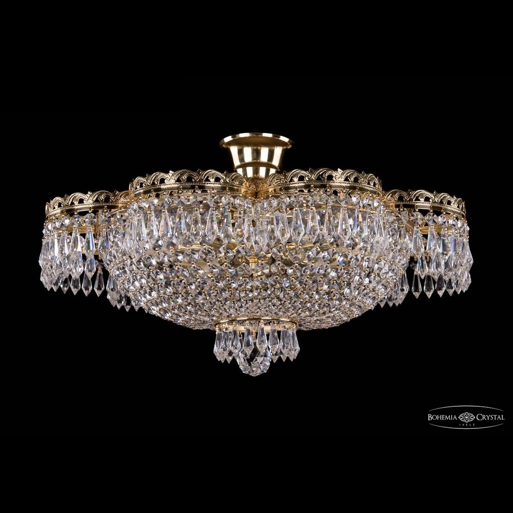 Люстра хрустальная 19301/55JB G Bohemia Ivele Crystal