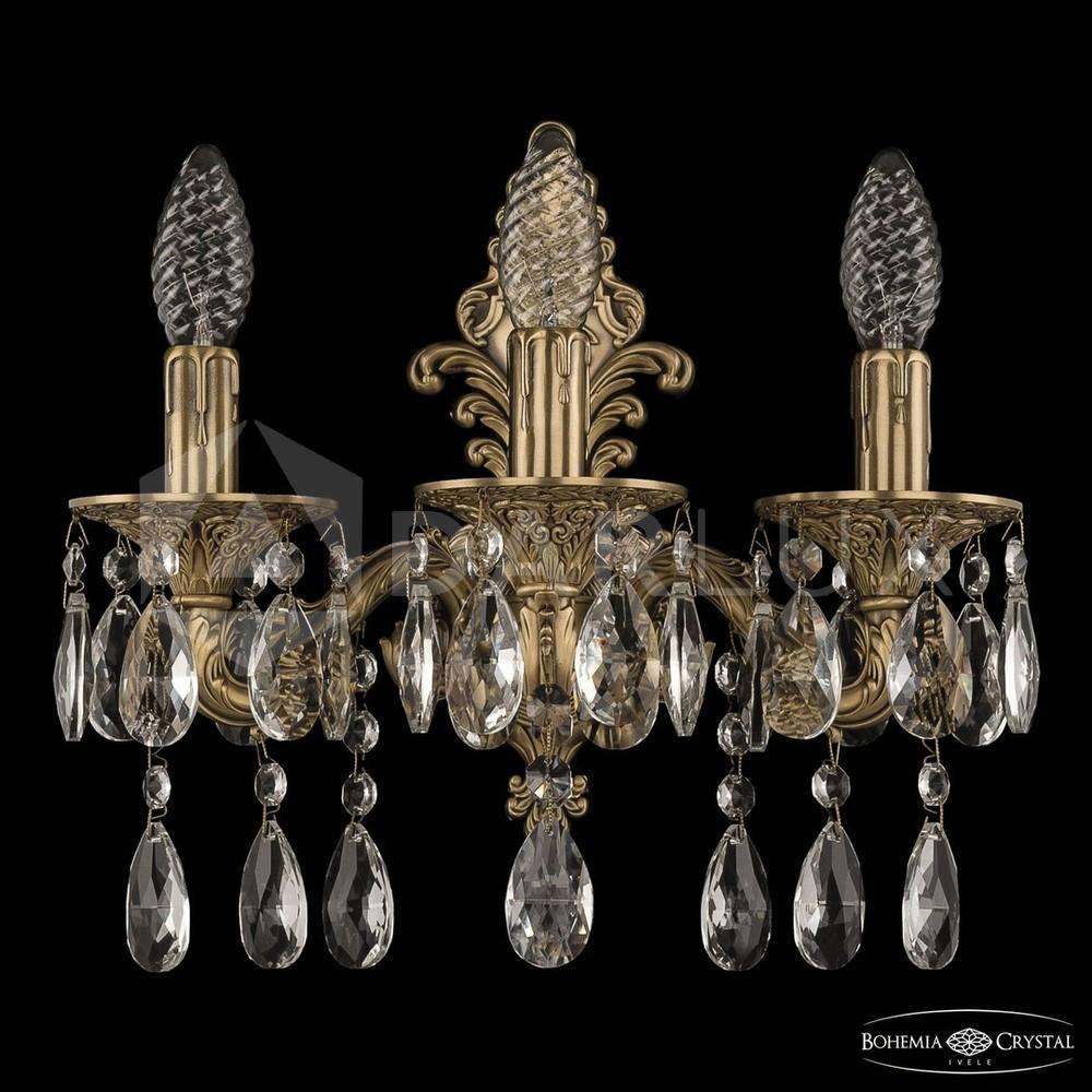 Бра бронзовые 7102B13/3/125 A FP Bohemia Ivele Crystal