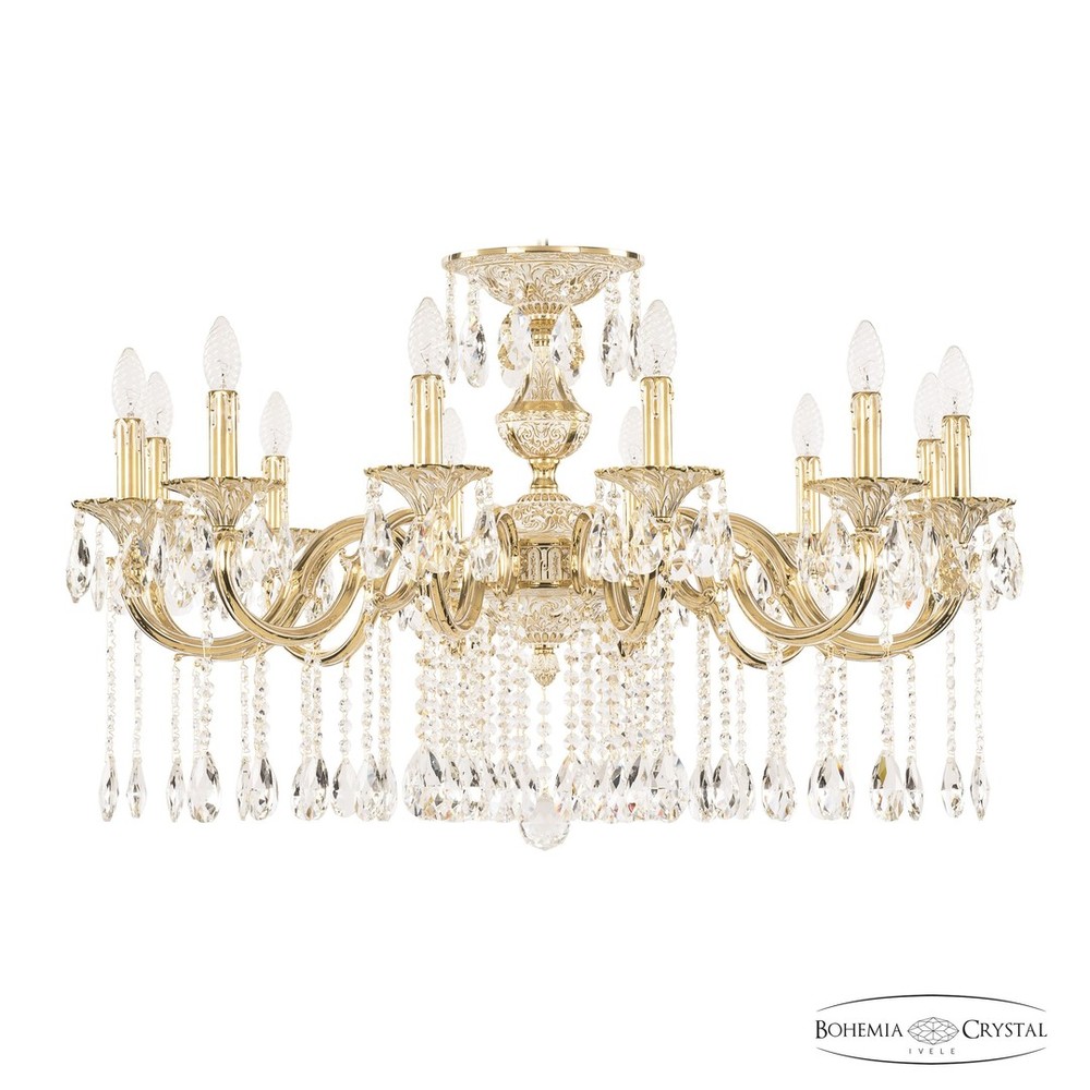 Люстра бронзовая 72201/12/300 A GW Bohemia Ivele Crystal