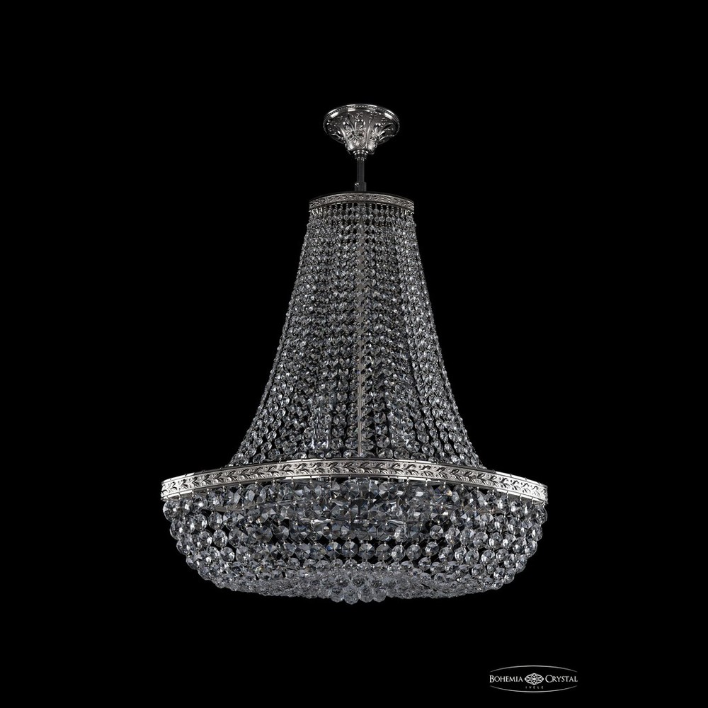 Люстра хрустальная 19283/H2/55IV Ni Bohemia Ivele Crystal